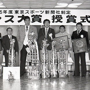 プリンス・トンガの代理・米沢氏、マッハ隼人、木村健吾、アニマル浜口、ジャンボ鶴田、ジャイアント馬場、アントニオ猪木の代理・新間氏、藤波辰巳、ジョージ高野