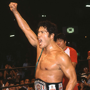 UWA世界ヘビー級王座防衛のアントニオ猪木