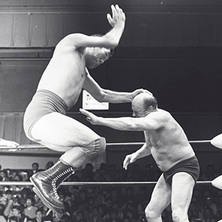 ジャイアント馬場ＶＳバーン・ガニア