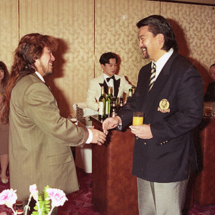 蝶野正洋(右)とリッキー・フジ