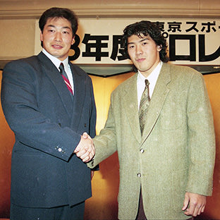 小橋健太と船木誠勝(右)
