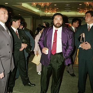 (左から)川田利明、ターザン後藤、小橋健太