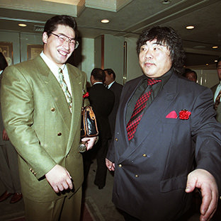 小橋健太(左)と鶴見五郎