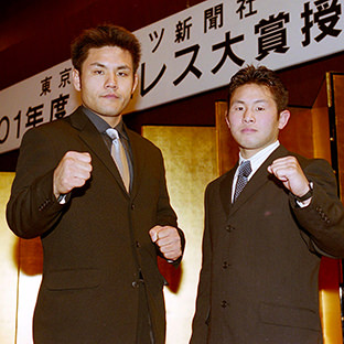 新人賞の村浜と技能賞・菊田早苗
