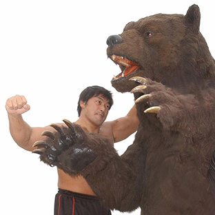 小橋建太、熊特訓