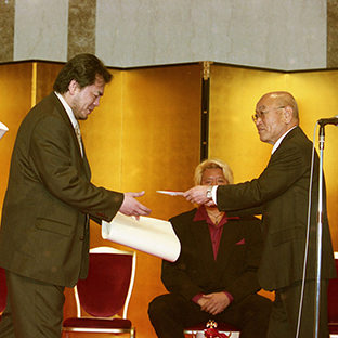 三沢光晴と小橋建太(左)