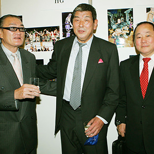 (左から)輪島大士、坂口征二、永源遙