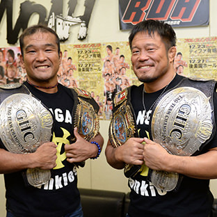 (左から)田中将斗、杉浦貴