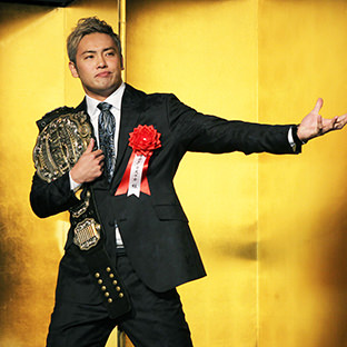 年間最高試合賞のオカダ・カズチカ