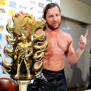 G１クライマックス　優勝したケニー・オメガ