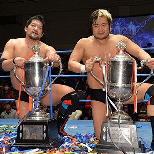 諏訪魔(右)、石川修司