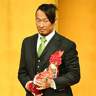 殊勲賞の丸藤正道