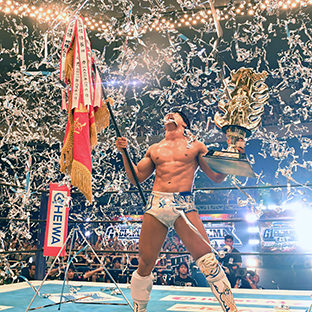 G1クライマックス２９　決勝戦　飯伏幸太×ジェイ・ホワイト、優勝した飯伏幸太