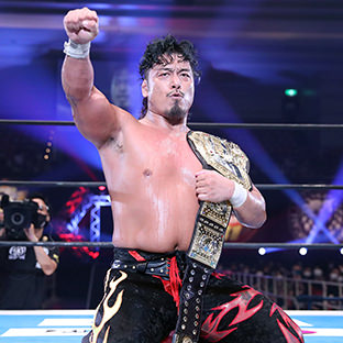 G1クライマックスAブロック公式戦 石井智宏vs鷹木信悟 勝利した鷹木信悟