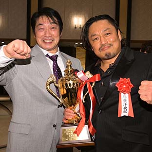 小橋建太(左)と後藤洋央紀