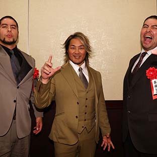 斉藤ブラザーズと棚橋弘至