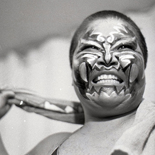 長与千種に敗れ丸坊主になったダンプ松本(1986年)