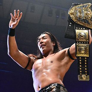 IWGP世界ヘビー級王者を防衛した竹下幸之介